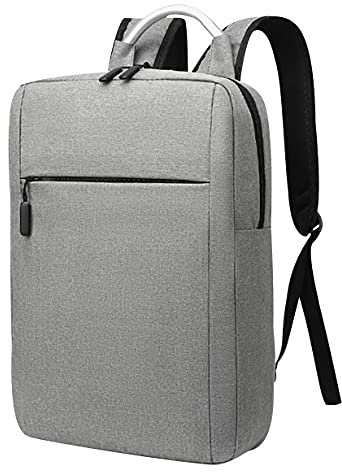 Rucksack Schwarz Schulrucksack Jungen Bree Rucksack Diebstahlsicherer Rucksack Damen Tasche Mädchen Großer Rucksack Schulrucksack Mädchen Teenager School Mood Schulranzen Grau Grau M