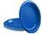 16 Stück Blau Pappteller,18CM Rund Teller Einwegteller Blau Einmalteller Einweg Geschirr,7inch Partyteller Einmalgeschirr Tisch Dekorationen Partygeschirr für Hochzeit Garten Geburtstag Party