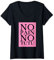 Damen Ballett Tänzer No Pain No Tutu Ballett Plie Ballett T-Shirt mit V-Ausschnitt