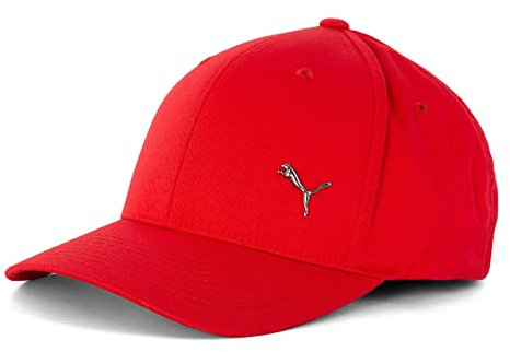 PUMA Unisex Metal Cat Flexfit Cap - Baseballkappe (red, XL-XXL)