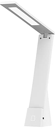 Yuehuamech LED Schreibtischlampe Augenpflegende Tischlampe mit Touch Control Dimmbare wiederaufladbare LED Leseleuchte Nachttischlampe für Home Office Schlafzimmer Arbeit Schlafsaal Studie