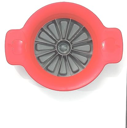 Generic Apple and Pear Slicer Thin Apple Slicer and Corer 12 Slices Attached Safety Cover Protect Fingers While in-Use and Blades While in Storage Pack of 1.Multi Color