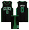 2-Teiliges Kinder/Erwachsener Basketball Jersey Shirt und Shorts 2024, Kinder/Erwachsener Basketball ärmellose Anzug, Kinder/Erwachsener Basketball Jersey & Basketball Shorts Schwarz 4XL