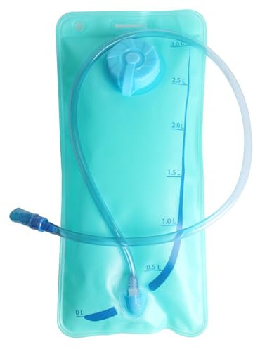 FUIPVGI Trinkblase 3L TPU Trinkblase Auslaufsicher Trinkblase Sport Reise Reservoir Hydration Pack Ersatz für Outdoor Wandern Camping Laufen Radfahren 3 l, Einheitsgröße