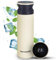 THERMOBREW Insulated Stainless Steel Hot Water Flask Thermal Water Bottle for Baby Bottles and Hot Drinks Insulated Coffe Mug Flask with Tempereture Display 500ML (Magnolia)