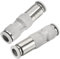 MiJunHD 2 Stück Pneumatisches Einweg Rückschlagventil, 8mm Innendurchm, Gerades SPU Check Valve Schnellkupplung für Vakuum Luftkompressor Pumpe