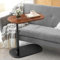 Beistelltisch C Form, Beistelltisch Holz Klein Couchtisch Sofatisch Beistelltisch Höhenverstellbar, C-förmige Beistelltische Modern Mobiler Kaffeetisch Side Table für Wohnzimmer und Schlafzimmer