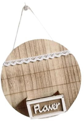 MagiDeal Mur Suspendu jardinière décoration Mur, Couleur du Bois