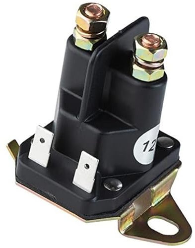 MEXWLOP 725-06153A 725-06153 Relè solenoide di avviamento for tosaerba da 12 V -, for Cub Cadet, XT1 XT2 Enduro RZT LT1 ZT1, for MTD, for Troy Bilt, Yard Man Husky Yard Machines Craftsman, for ZERO, T
