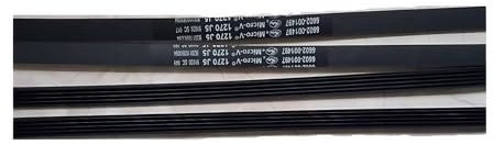 1 correa de rodillo for lavadora. Compatible con Samsung 1270 J5 6602-001497-001199-002836-003939. Reemplaza la correa transportadora.