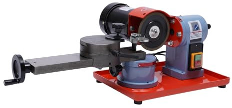 Kreissägeblattschärfer Elektrische, Rundsägeblattschleifmaschine, Sägeblattschärfer, Für Hartmetall, HSS, Kunststoff, Holztisch 250W, Meisten Schneidanforderungen Erfüllen