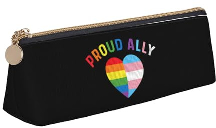 mit Reißverschluss Briefpapier Tasche Pride Month LGBTQ Gay Pride Verbündeter Bleistift Tasche Strapazierfähig Stiftetasche für Erwachsener Büro Jungen