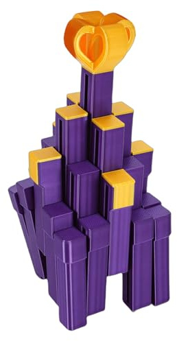 BAOFUYA 3D-gedruckte Geschenkbox, Puzzle-Boxen, Wechselbar, Stapelbar, Lustige Puzzle-Struktur, 3D-gedruckte Überraschungsbox für Spielzeugornamente Geschenkbox, Komplexe Struktur, Bewegliches Büro