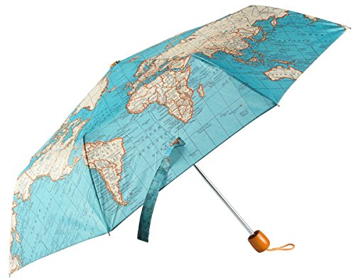 Craenen/Sass & Belle Paraplu RETRO vintage world map