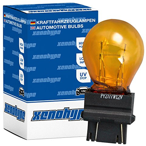 XENOHYPE 2x PY27/7W Premium WX2,5x16q 12 Volt 27/7 Watt 3757A US Type