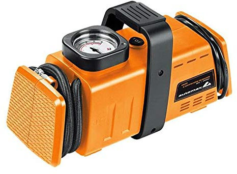 MINI COMPRESSORE PORTATILE CANOTTI AUTO 12V 220V AUTO BICI MOTO DCC-260