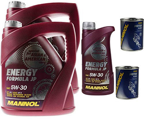 Mannol Energy Formula JP 5W-30 Lot de 2 bidons d'huile moteur 9 l