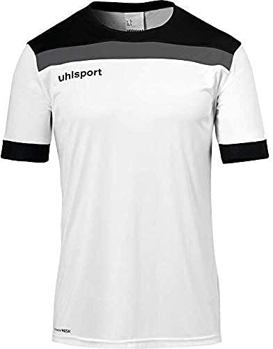 uhlsport Kinder Offense 23 Trikot, weiß/schwarz/Anthra, 128, 100380402