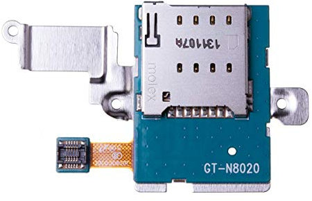 OnlyTech - Nappe Module Interne du Lecteur de la Carte Sim de la Tablette Samsung Galaxy Note 10.1 Version 4G GT-N8020 - Pièce détachée Compatible Samsung