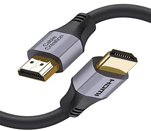 CableCreation HDMI Kabel 8K 1m, Highspeed 48Gbit/s 8K 60Hz Ultra HD, HDCP 2.2,4: 4: 4 HDR, eARC, Kompatibel für PS5, PS4, Xbox One/Xbox Series X, QLED TV, Roku TV, VIZIO TV, (1M / 3.3Fuß)