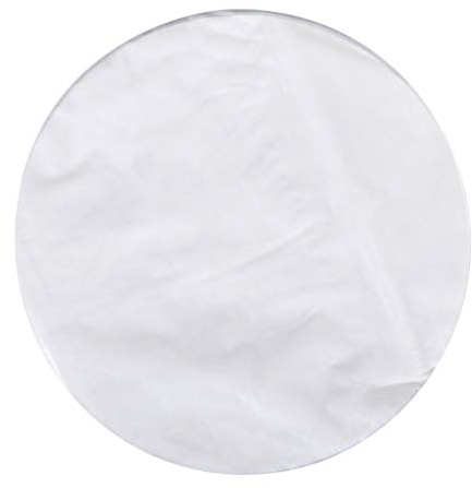 Cabilock 50 STK Backpapier Rund Antihaft Kuchenform Matte 25cm Burger Papier Ofen Papier Grill Papier BBQ Grillzubehör Küchenhelfer
