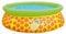 SunClub Planschbecken 3D Ananas Pool Ø 150 x 41 cm mit aufblasbarem Luftring