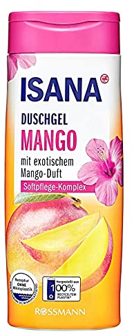 ISANA Lot de 6 gels douche à la mangue 6 x 300 ml