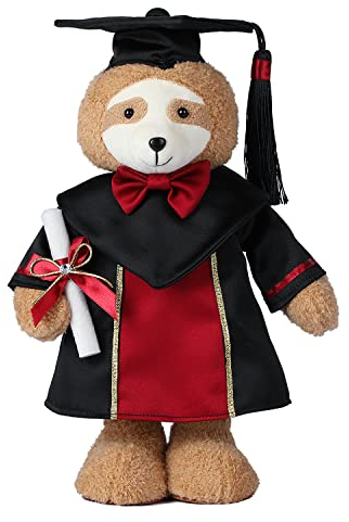 Graduation Push-Puppe, Feier Spielzeugfigur Bär Fuchsfutter, Studentenschule Memory Gift (Trägheit)