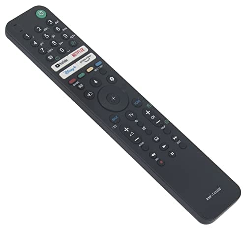 ALLIMITY RMF TX520E Voice Reemplazo de Mandos a Distancia por Sony 4K 8K Ultra Bravia TV KD-75X82J XR-50X90J XR-55X90J KD-43X89J KD-50X89J KD-55X89J XR-65X90J XR-75X90J KD-65X89J KD-75X89J