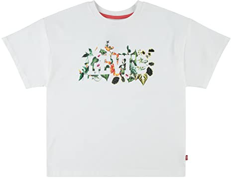 Levi's Kids Lvg oversized tropical tee Mädchen 16 Jahre Weißer Alyssum