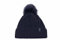 Mütze mit Strass und Fell-Imitat-Bommel Herbst/Winter 2022
