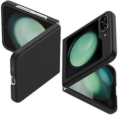Spigen Air Skin Pro Hülle Kompatibel mit Samsung Galaxy Z Flip 5 -Schwarz