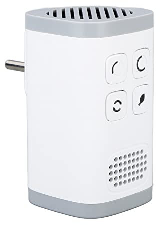 Zerodis Ionizadores de Olores, Purificador de Aire Doméstico para Baño (Enchufe de la UE)