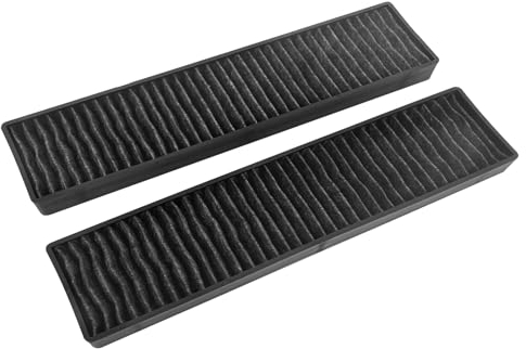 Showingo Mikrowellenfilter Mikrowellen-Kohlefilter Ersatz kompatibel mit GE Mikrowelle PVM9005SJ8SS JVM7195SK6SS PNM9216SK5SS JVM7195EK5ES JNM7196SK6SS JNM7196DK5BB JVM7195DK5WW (2 Stück)