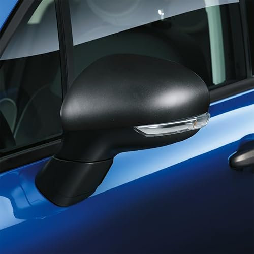 COPPIA CALOTTE SPECCHIETTI COLORE NERO COMPATIBILI 500X