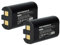 EXTENSILO 2X Akku kompatibel mit Dymo LabelManager 260, 260 P, 280 Drucker Kopierer Scanner Etiketten-Drucker (1000 mAh, 7,4 V, Li-Ion)