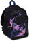Mitama Zaino Triplo Scomparto Pink Smoke con Tasca porta PC, Nero e Rosa, Scuola Elementare e Tempo Libero, Bambina Ragazza