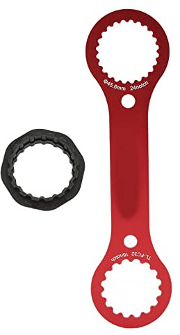 POENVFPO BB Wrench Tool, Bike Bottom Bracket Wrench Spanner Bike Bearing Bottom Bracket Removal Tool for TL‑FC32 Dub TL‑FC25 TL‑FC24