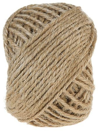 Jerliflyer Jute-Schnur, Dünne Schnur, Multifunktional, Vintage-Pflanzenfaser Zum Basteln, Gartenarbeit, Gartenpflanzen-Geschenk