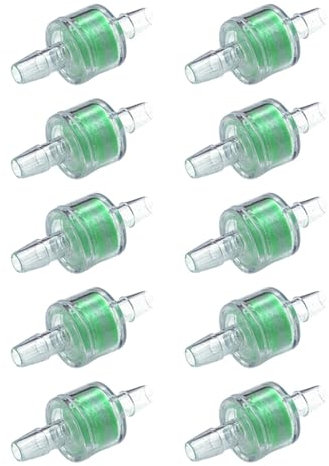 YPBEW 10 Stück Aquarium-Filter-Rückschlagventile für Aquarien, Gelenkschlauchverbinder, Rückschlagventile, Aquarium-Schlauchventile