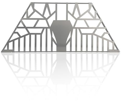 304 Edelstahl Elch Grillrost - Feuerstelle Grillgitter für 3FULGEAR Halo Feuerstelle (einzeln, klein)