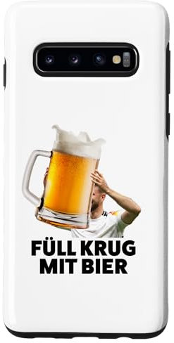 Hülle für Galaxy S10 FÜLL KRUG MIT BIER - Lecker Bierchen Bier