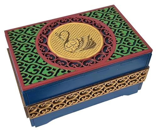 Schwan Puzzle Box - Constantin Deutsch Mehrstufige Trickbox - Erwachsene 14+