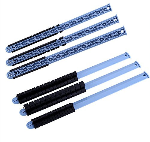 3 8 Socket Rail 36×5×4 3pcs 1 4 3 8 1 2 Wall Mounted Plastic Socket Storage Rack Divider Rail Tray Organizer