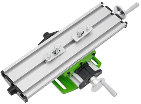 Frästisch Arbeitstisch Fräsen Maschine, X-Y Adjustme Kreuzschlittentisch Schlittentisch für Fräsmaschinen Verbundbohrungen