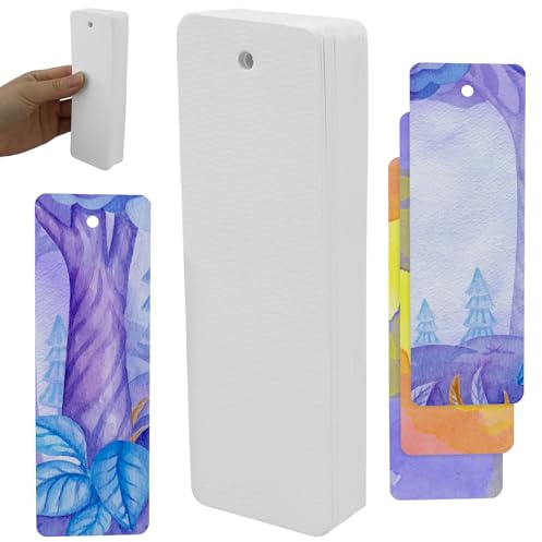 Lot de 55 feuilles de papier aquarelle 300 g, blanc naturel, aquarelle, aquarelle, pour la peinture, la fabrication de cartes postales, les blocs-notes, les cartes de vœux, la collection pour les amis
