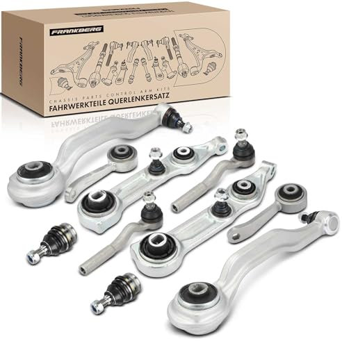 Frankberg 10-teilig Querlenker Satz Vorderachse Kompatibel mit CLS C219 CLS280-CLS500 E-Klasse W211 E200-E500 E-Klasse T-Model S211 E200 E500 Replace# 2113301211