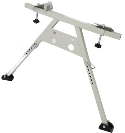 Steel Ladder Stabilizer Standoff 380lb Load Acity for Roof Ladder, Non Slip W Standoff with Lock