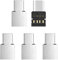 Swiixxer R 5 Piezas Ultra Mini Tipo-C USB-C A USB 2.0 OTG Adaptador para La Tableta del Teléfono Móvil & Cable USB & Flash Disk