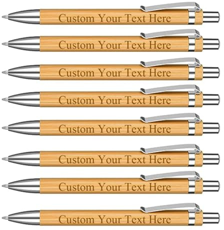 XIESHANG Personalisierte Kugelschreiber mit individuellem Logo, personalisierbar, Hochzeitsgeschenk, Gastgeschenk für Gäste, Babyparty, Dekoration, Taufe, Party, Stift (100 Stück)